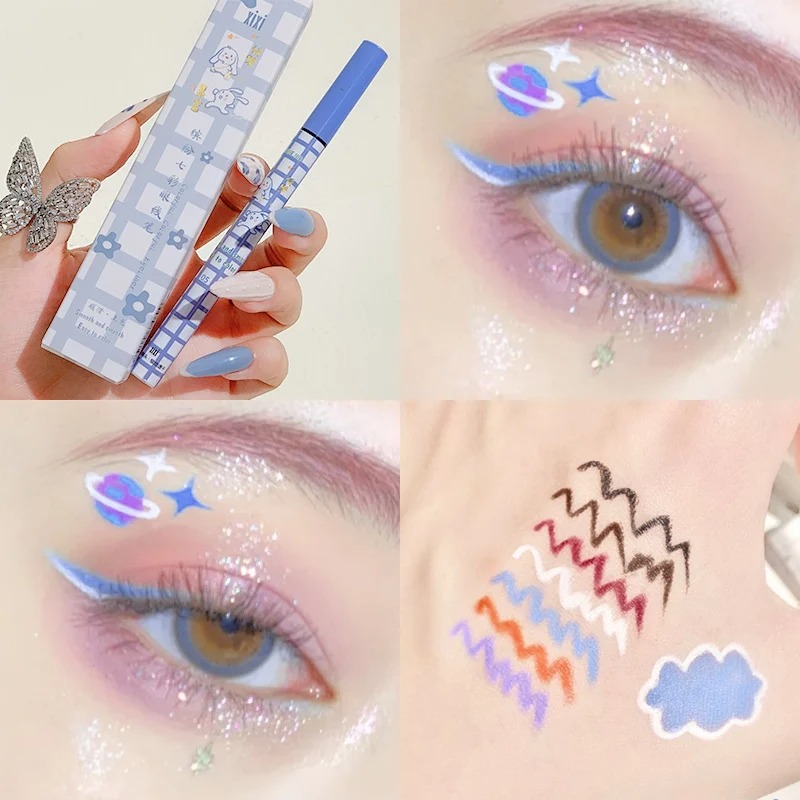 Colorful Liquid Eyeliner Penci - Strapless Bra Backless recension och pris