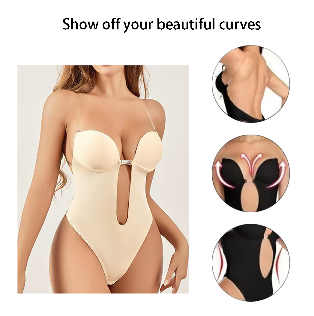 Anti Slip Glue Backless Body S - Shapewear Bodysuit Firm recension och pris