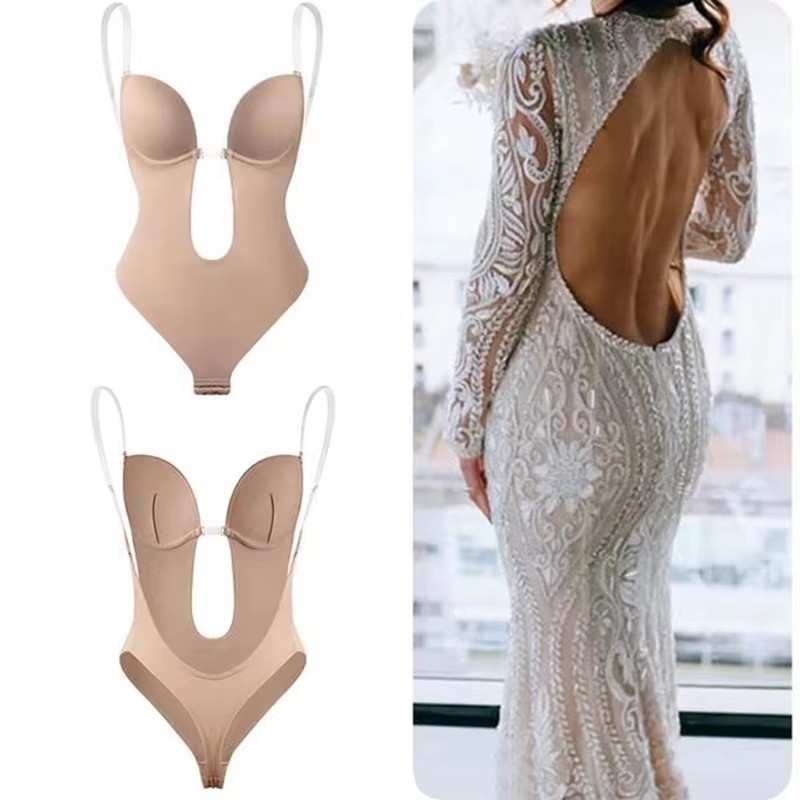 Anti Slip Glue Backless Body S - Shapewear Bodysuit Firm recension och pris